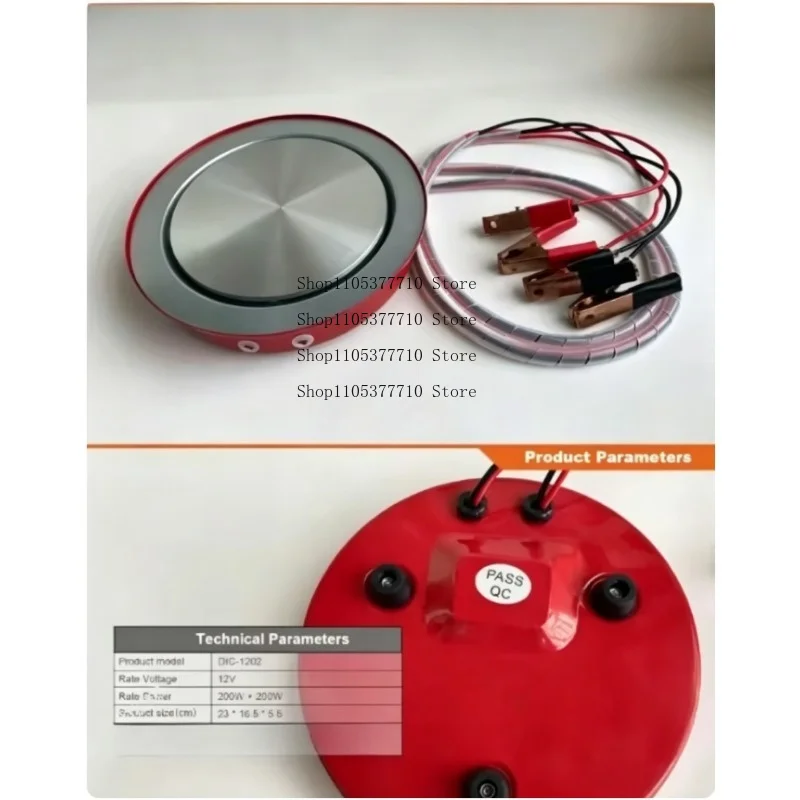 Popular 12v Dc Hot Plate Cooktop 450W 500w Solar Induction Cooker Red Induction Cooker for Cooking Electric OEM Stainless Steel