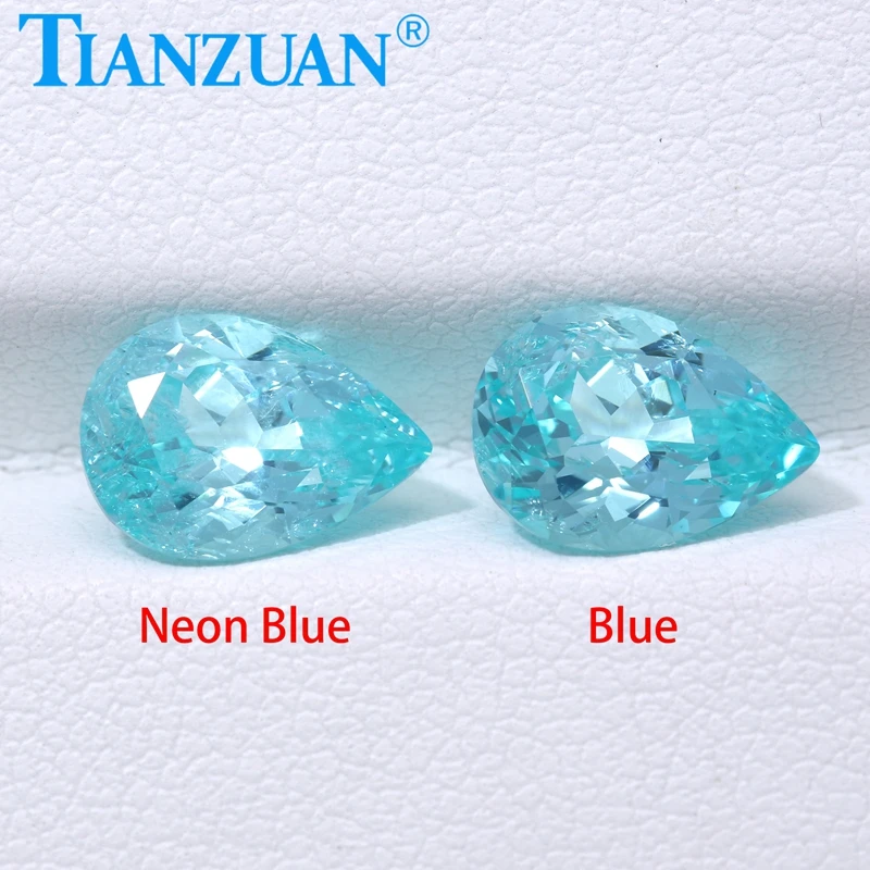 

Lab Grown Blue YAG Oval Shape Synthetic Yttrium Aluminum Garnet Loose Gems Jewelry Making with AGL certificate