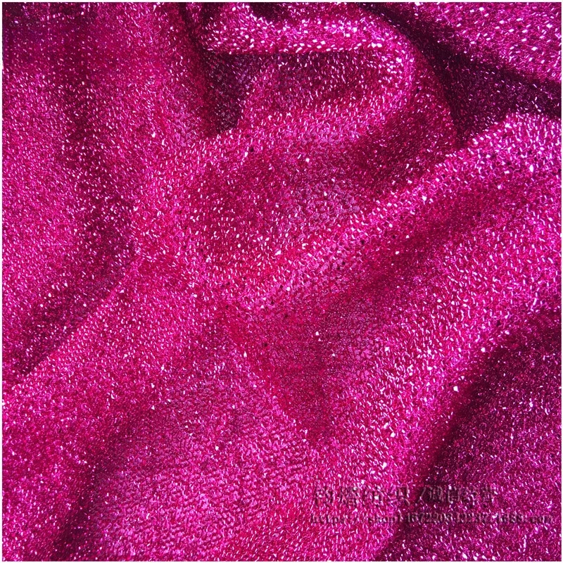 Manufacturer Wholesale Pine Fur Dog Fabric  Glass Onion Shiny Coarse Thread Fabric  Fashionable Toy Stage Decoration Fabric