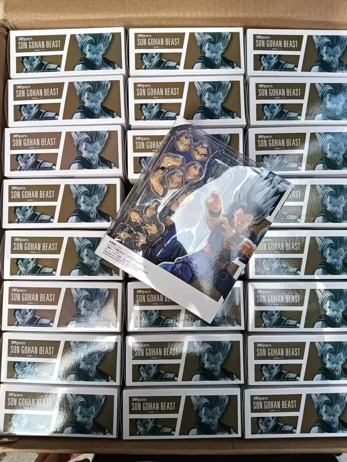 لعبة دراغون بول SHF سون جوهان بيست مفصلية من مادة PVC مجموعة ألعاب مجسمة #5