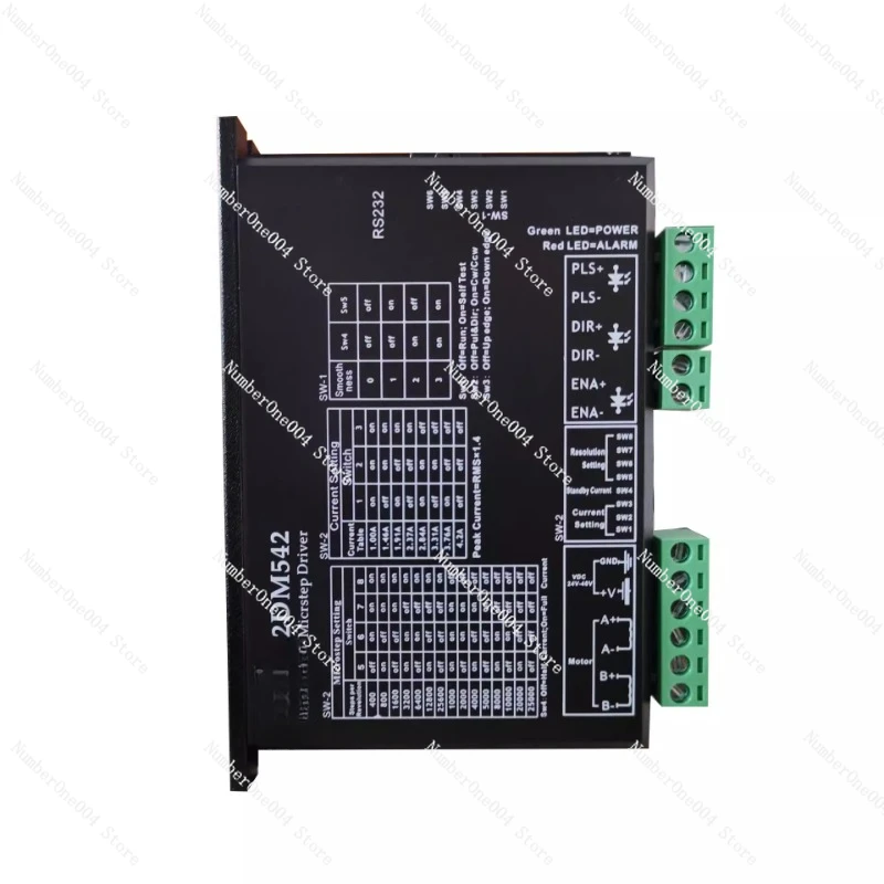 Suitable for the new 57 phase digital stepper motor driver 2DM542-N DC 24V integrated motor