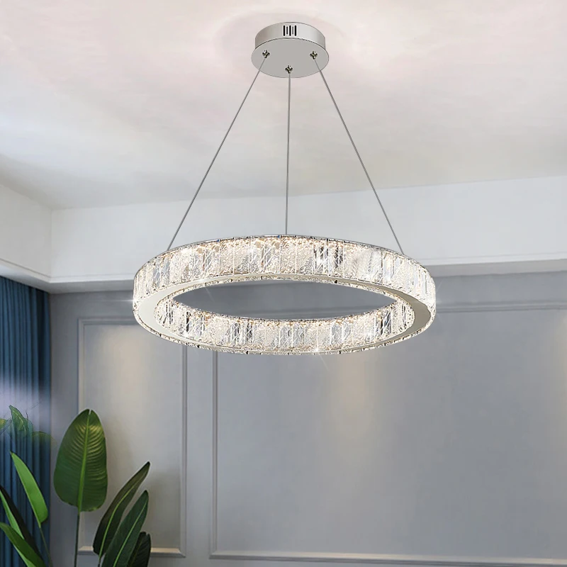 Classic ceiling chandelier living room crystal chandelier bedroom ceiling light dining room crystal lamp kitchen LED chandelier