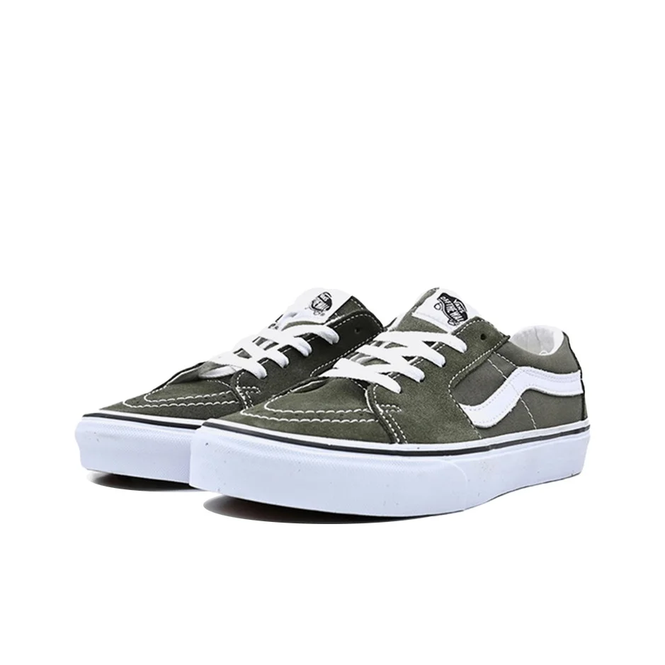 Zdjęcie 5: Vans SK8 Low DARK GREEN Buty do skateboardingu z niską cholewką Unisex Grass Green