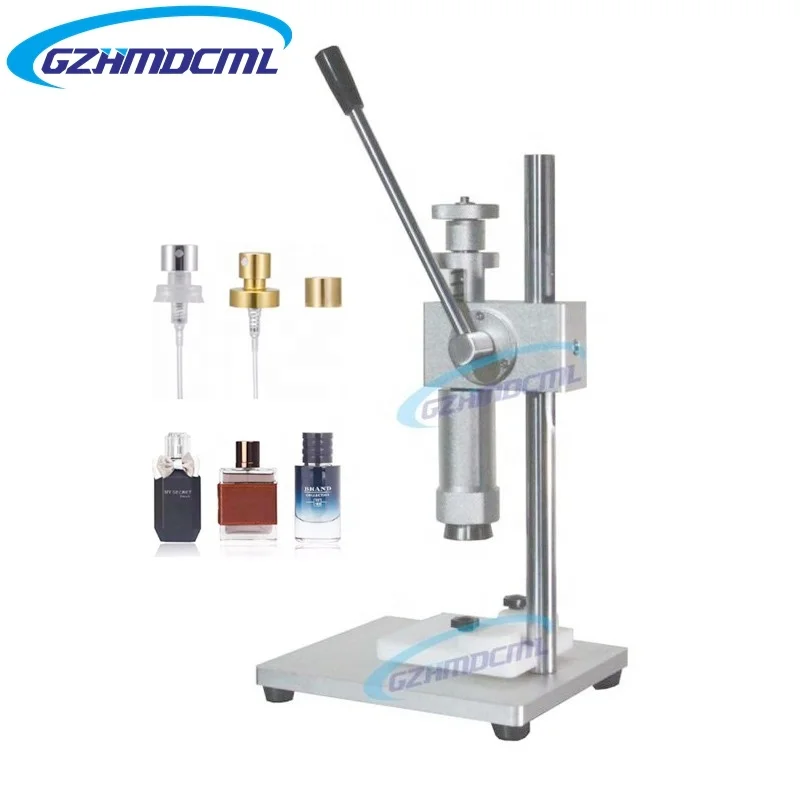Best-selling Handmade Perfume Bottle Crimping Machine Easy-to-operate Small Perfume Crimping Machine