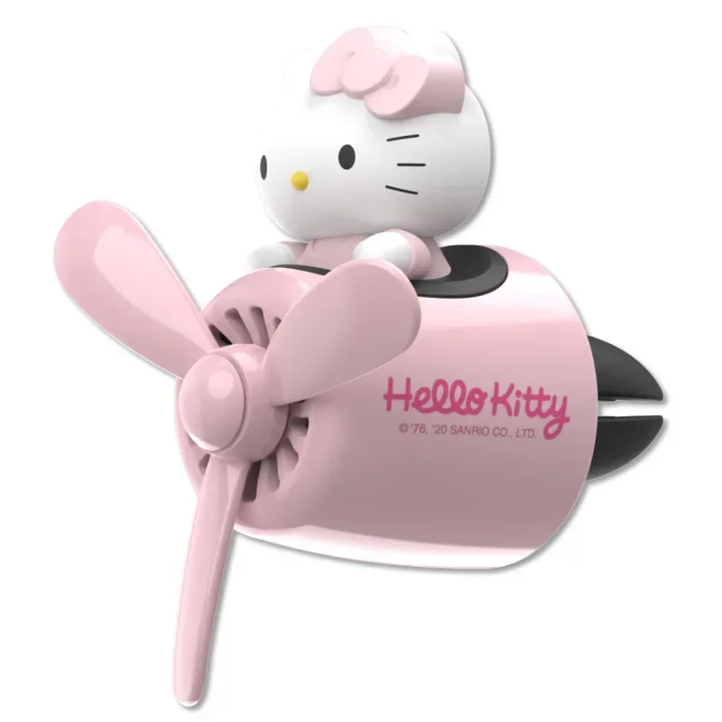 

Sanrio Hello Kitty освежитель воздуха автомобильная парфюмерия Kawaii пропеллер выход вентиляционные освежители духи украшение интерьера автомобиля подарочная игрушка