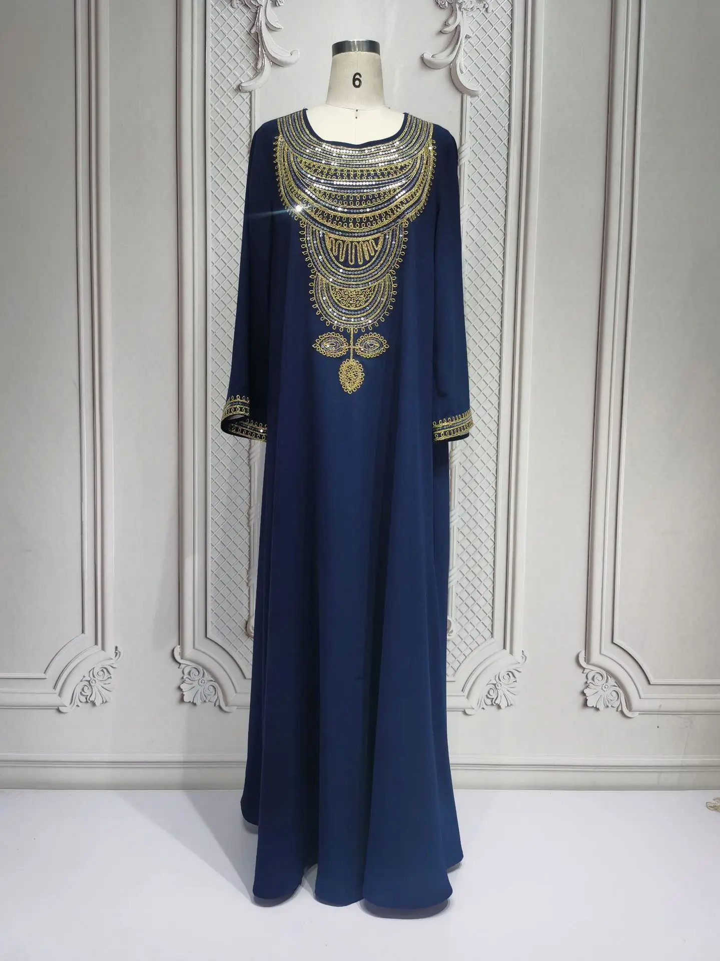 Eid 여성 드레스 이슬람 Abaya 자수 Vestidos Largos 두바이 Abayas Kaftan 아랍 긴 가운 2025 파티 Caftan Jalabiya 라마단