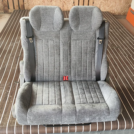Customize Durable Space Saving Fabric Cover Camper Van Reclining Bed Seat