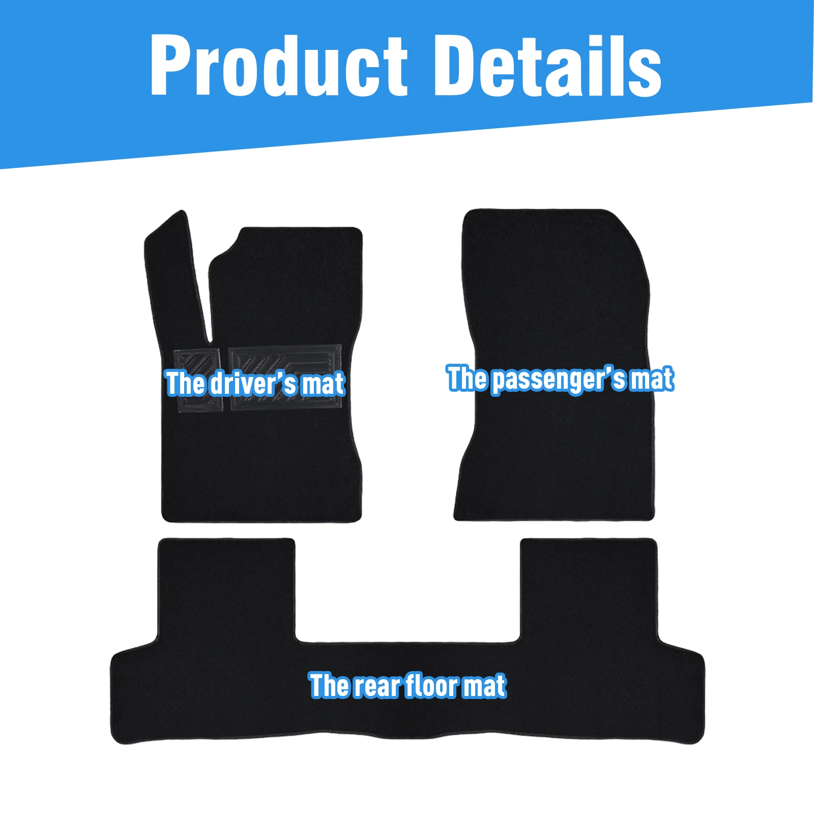 الحصير سيارة مخصصة لمرسيدس بنز B-Class W247 2019 - 2024 قطع غيار ملحقات حامي مقاوم للماء مانع للانزلاق