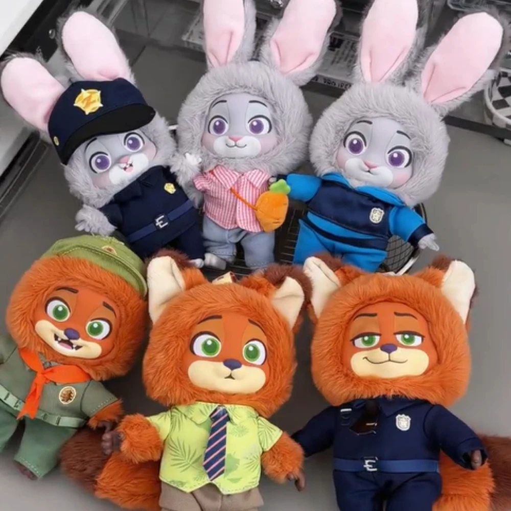 Zootopia Growth Journey Series слепая коробка виниловая кукла милый Ник Джуди фигурка аниме кулон коллекция модель игрушки подарки Kawaii