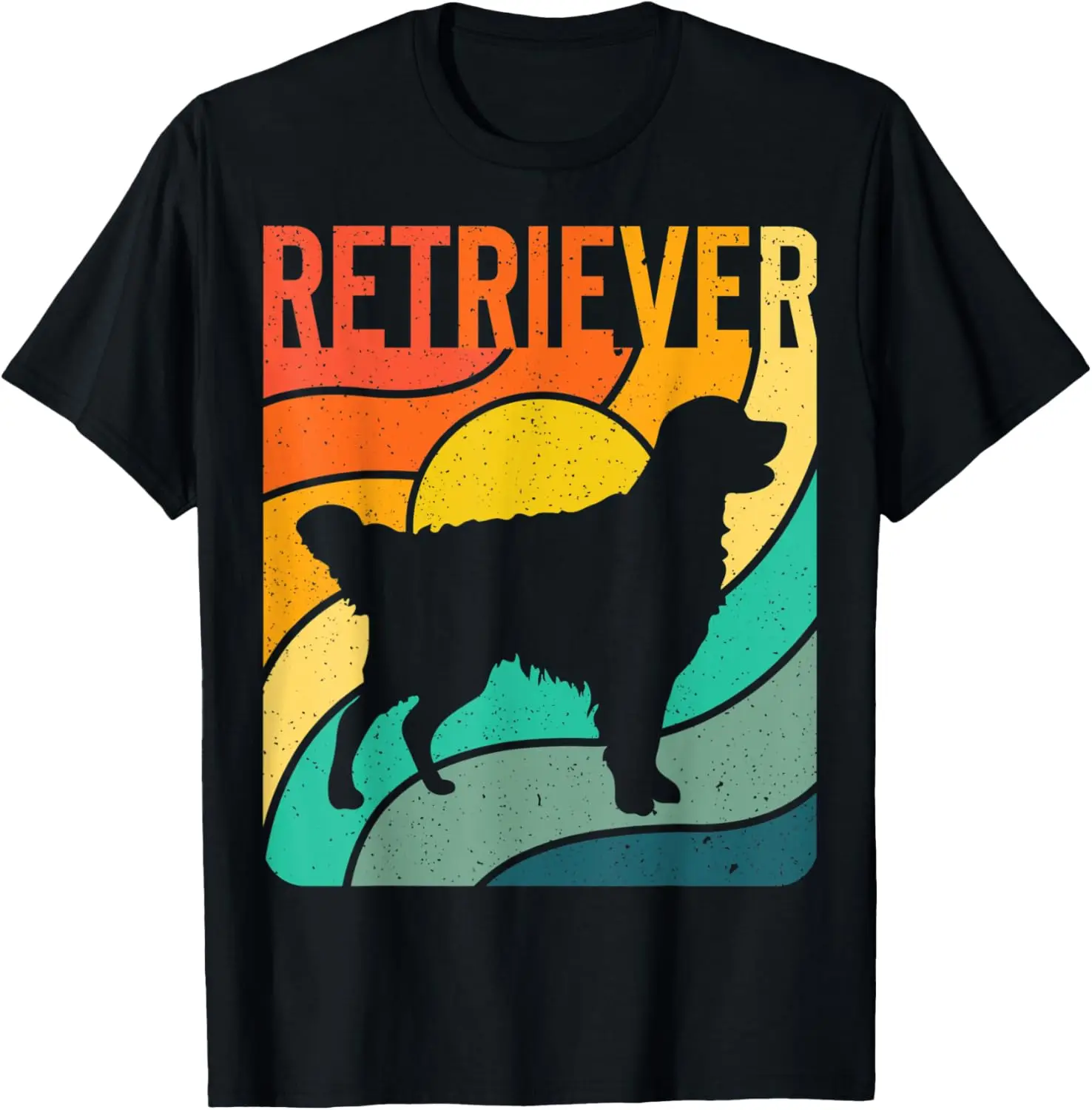 

Golden Retriever Vintage Retro Pet Dog Mom Dad Gift T-Shirt