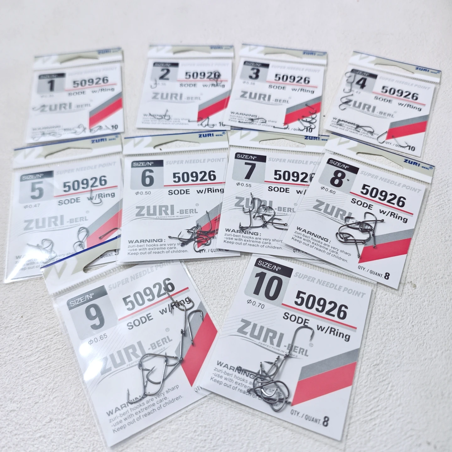 Anzuelos de Acero al Carbono para Pesca Deportiva