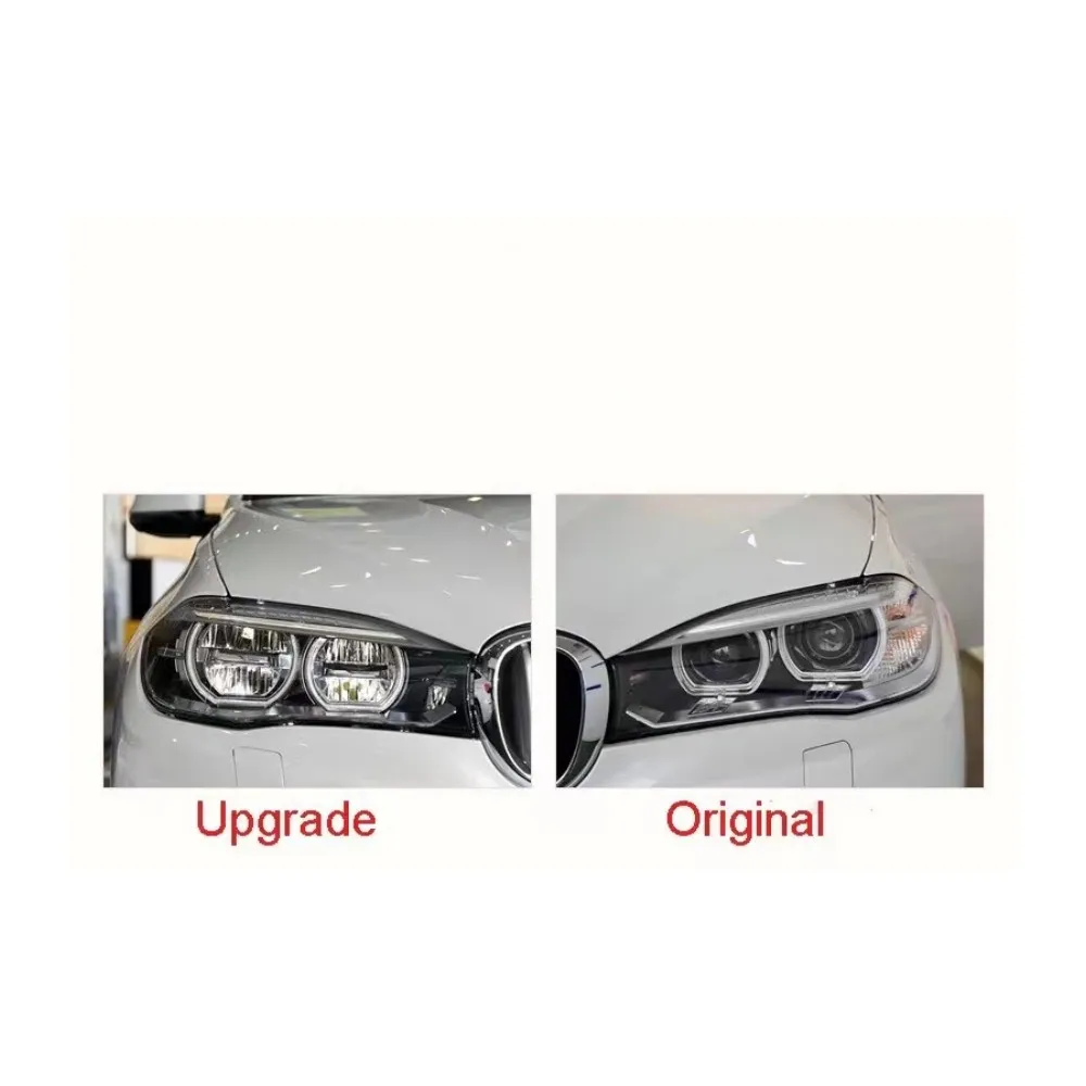 High quality laser LED headlamp light for bmw X5 F15 2014-2018 low to high  Projector Lens    lamp assembly