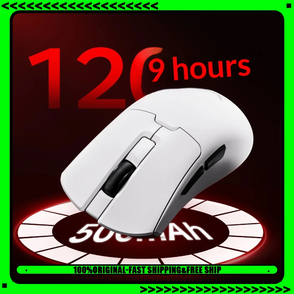 DeLUX M900V2 Gaming Mouse 8000Hz PAW3395 Sensor Wireless Mouse Nordic 52840 chip Light Weight For CSGO PC Accessories Gifts
