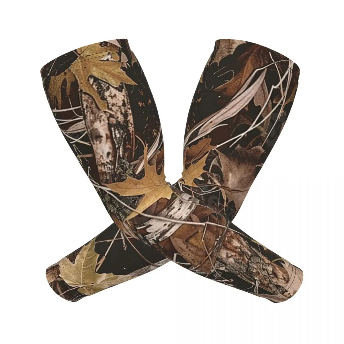 

Камуфляжные рукава из настоящего дерева для мужчин и женщин, защита от солнца и ультрафиолета, татуировка, прикрытие для спорта, охлаждение, езда на велосипеде