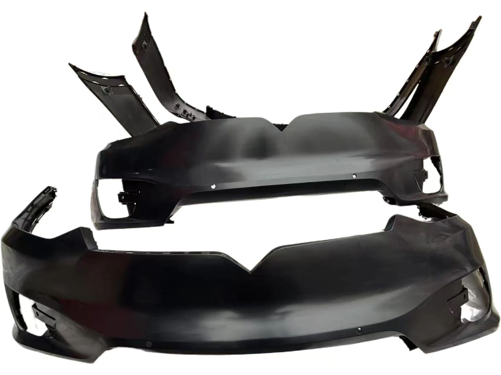 

Applicable to Model X Front and Rear Bumpers: 22nd Model, Part Numbers 1034804-00-C, 1034830-00-H, 1034837-00-G