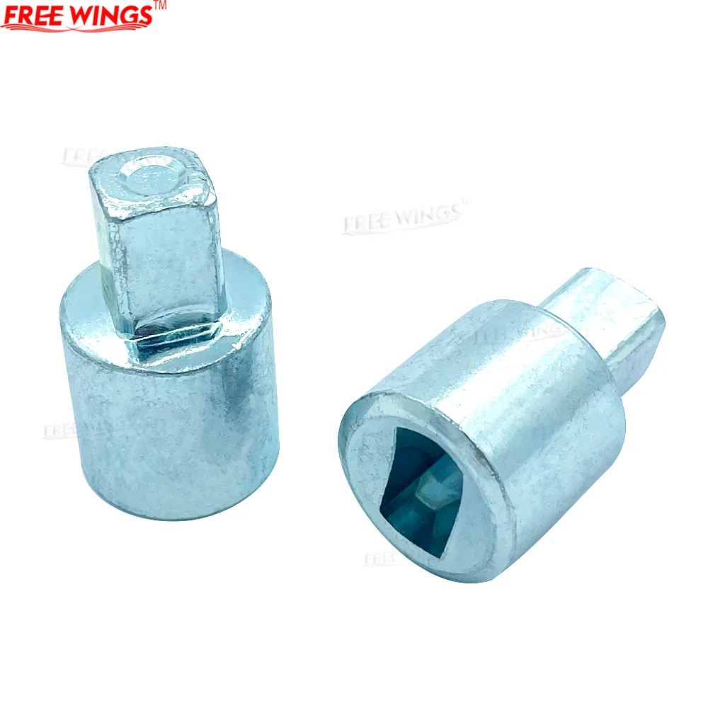 45 #carbon steel Pneumatic ball valve connecting shaft high connecting sleeve pneumatic valve cylinder actuator connecting shaft