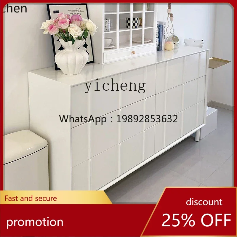 

YFY Multifunctional Storage Cabinet Home Art Entrance Cabinet Living Room Decoration Bedroom Storage Side Cabinet