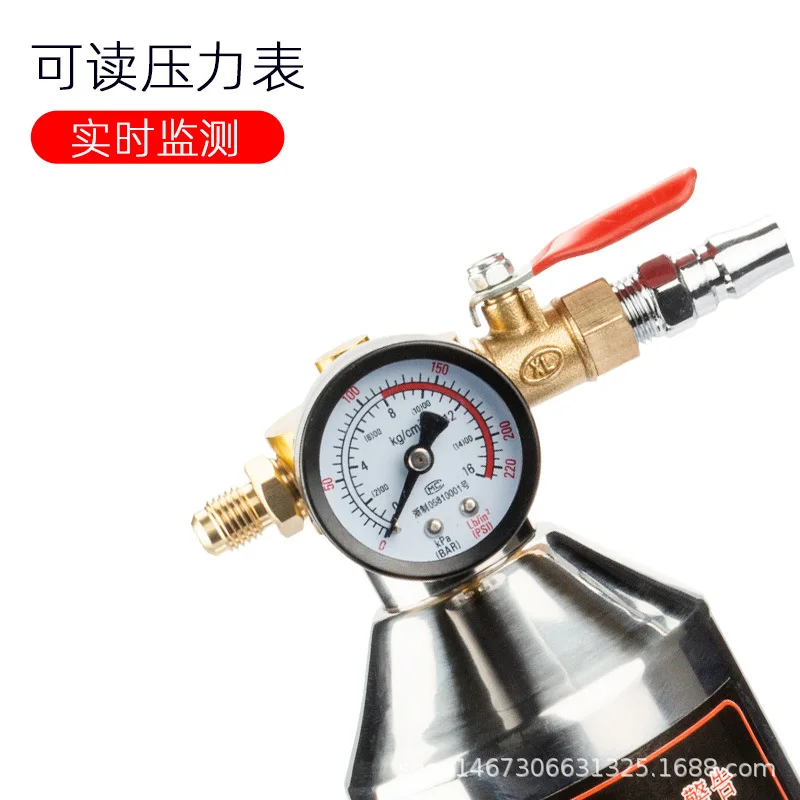 Car air conditioning pipe cleaner air conditioning pipe maintenance free cleaning machine hanging bottle condenser