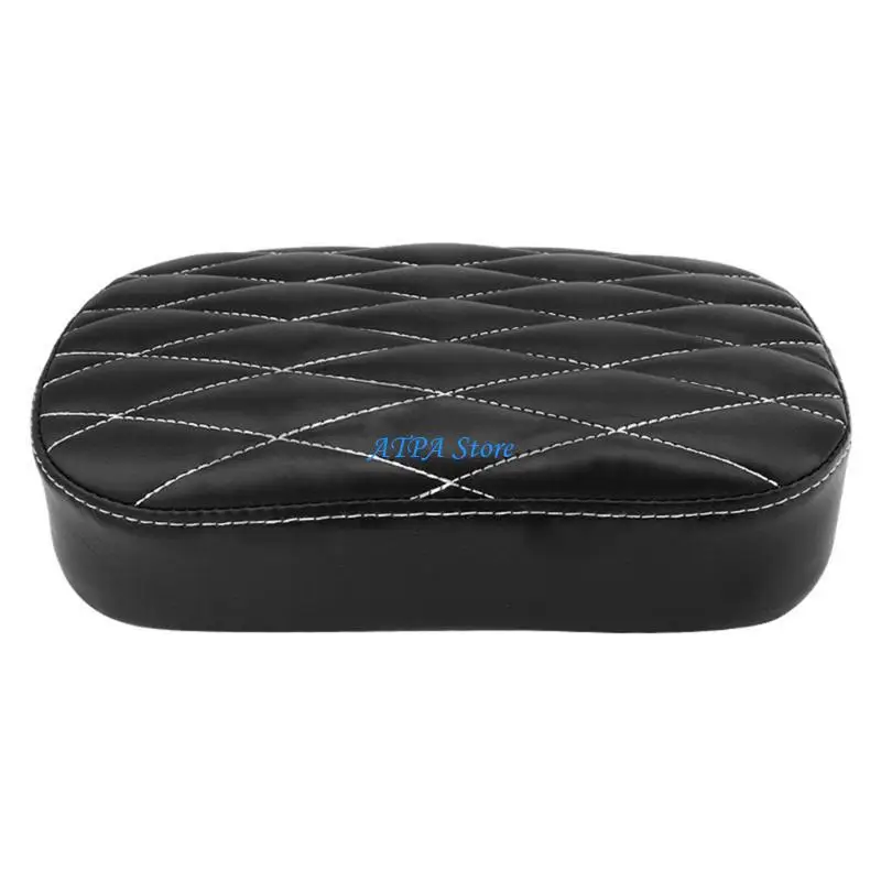 

U13C Replacement Suction Cup Pad Motorcycle Accessory Rectangular Rear Leather Pillion Passenger Cushions for 883 1200