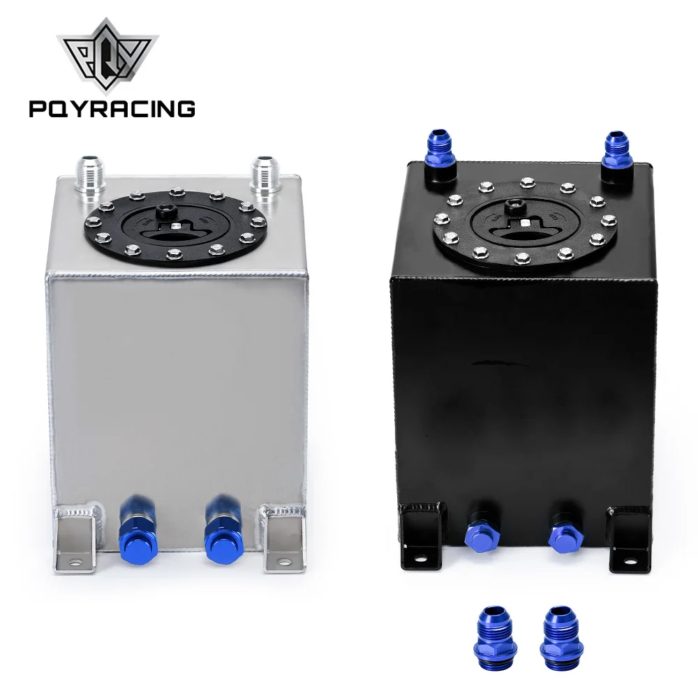 2,5 Gallonen 10l Race Drift Brennstoffzellen tank Kraftstoff überspannung behälter Aluminium ohne Füllstand geber PQY-TK13