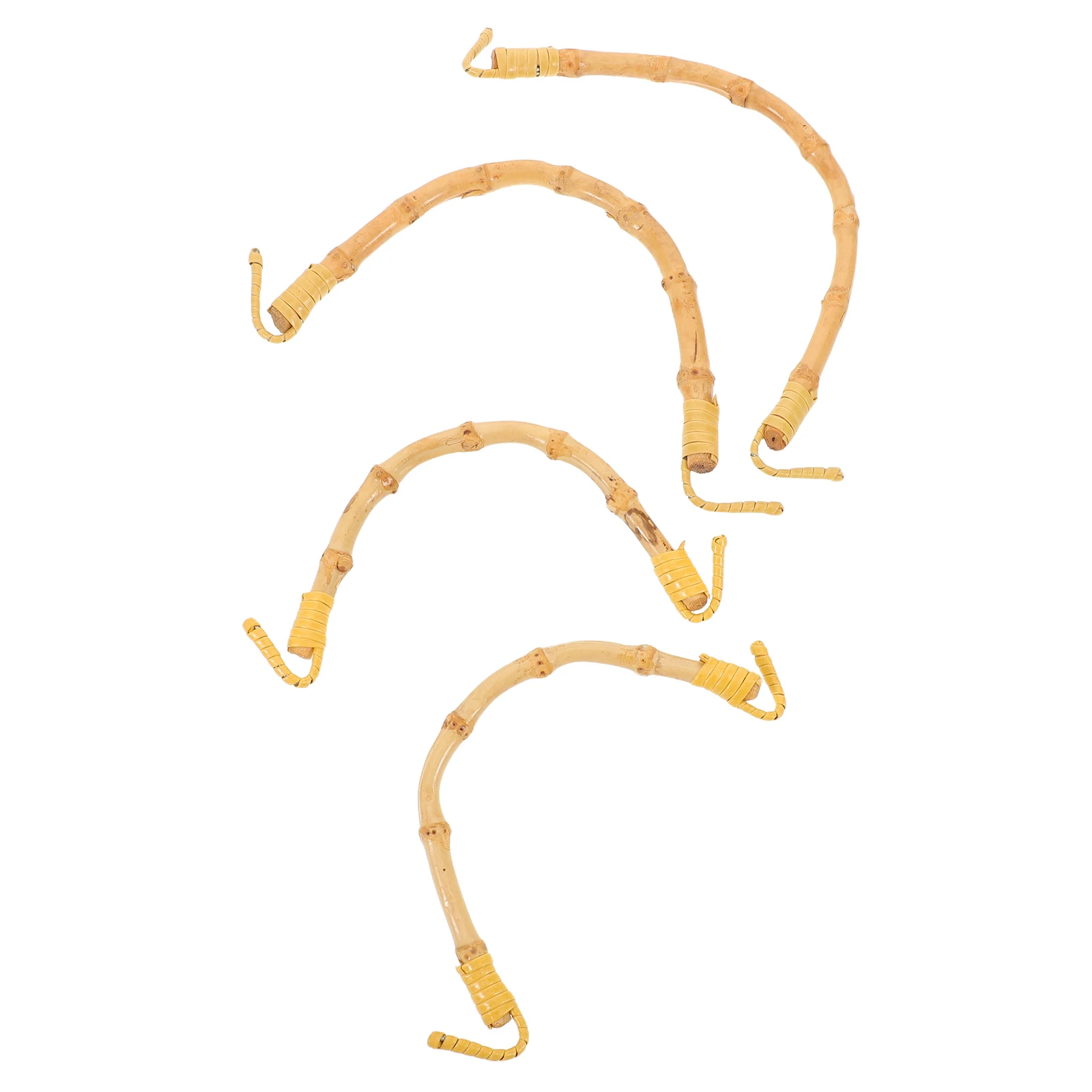 

4Pcs Bamboo Teapot Handle Replacement for Ceramic Tea Kettle U-Shape Handle Grip Tea Pot Accessories Repair DIY Teapot Part