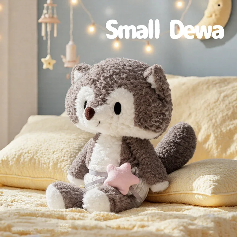 

Мягкая плюшевая кукла волка, милые сказочные животные, плюшевые игрушки, подушка, теплый, приятный, детский подарок на день рождения, домашний подарок с животными, Getaway