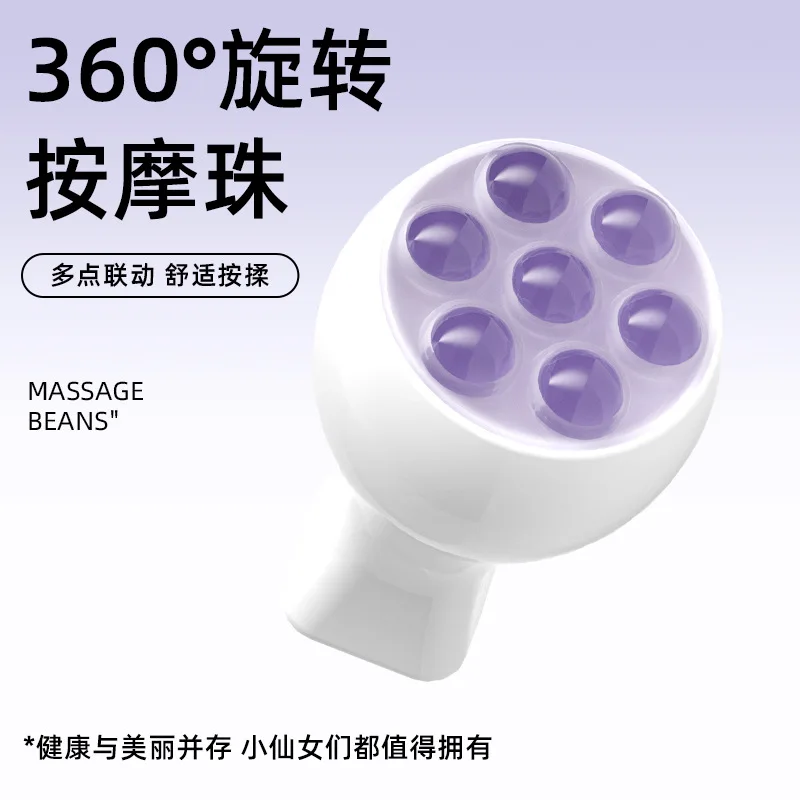 ลูกกลิ้งนวดหน้าคริสตัลแบบผงใหม่ ทำจากหยก สำหรับนวดหน้า คอ และลำตัว ช่วยยกกระชับผิว