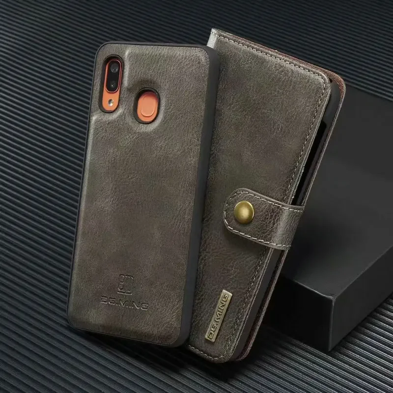 For Samsung Galaxy A54 A34 A14 A30 A40 A50 A70 A50S A52S A72 Detachable Leather Case Flip Cover Book A51 A71 A12 A32 A52 Bags