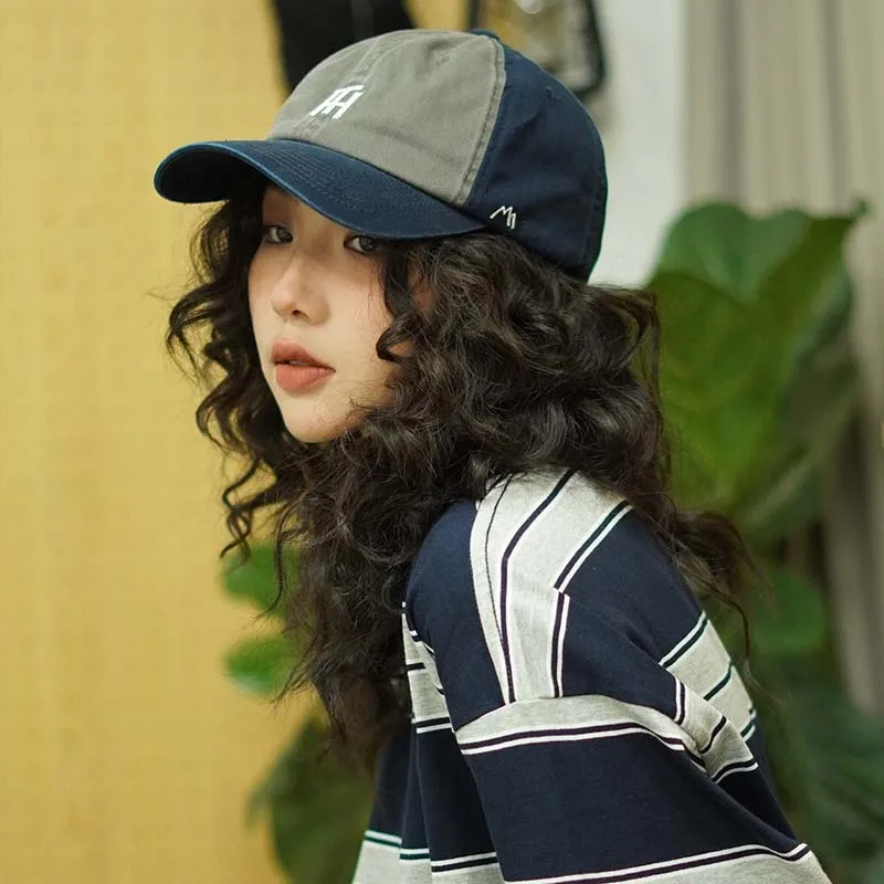 جديد القطن النمط الأمريكي الرجعية قبعة بيسبول للرجال ربيع الخريف نزهة قناع قبعة للنساء بسيطة الترفيه قبعة الجولف
