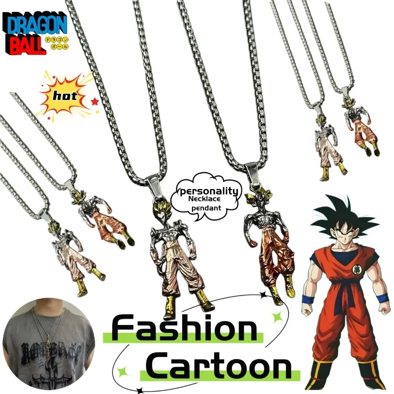 

Dragon Ball necklace cute and fashionable cartoon personalized creative kawaii sweater chain, gift for friends' birthdays