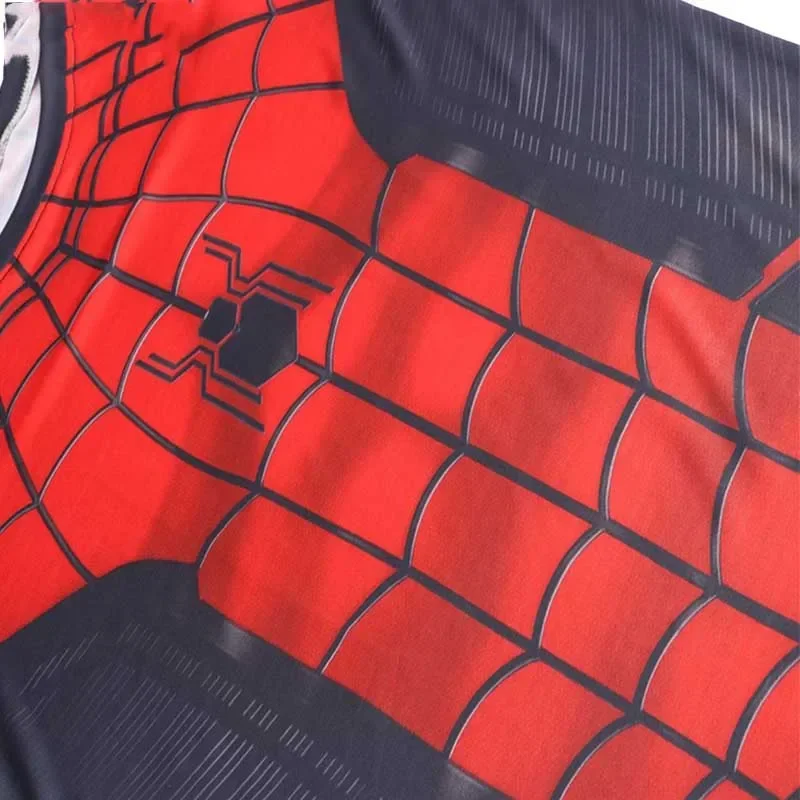 بدلة لياقة رياضية ضيقة بأكمام طويلة ، أبطال المنتقمون ، تي شيرت مطبوع ثلاثي الأبعاد للرجل العنكبوت ، 2 ، 3 ، 4 قطع ، جديد