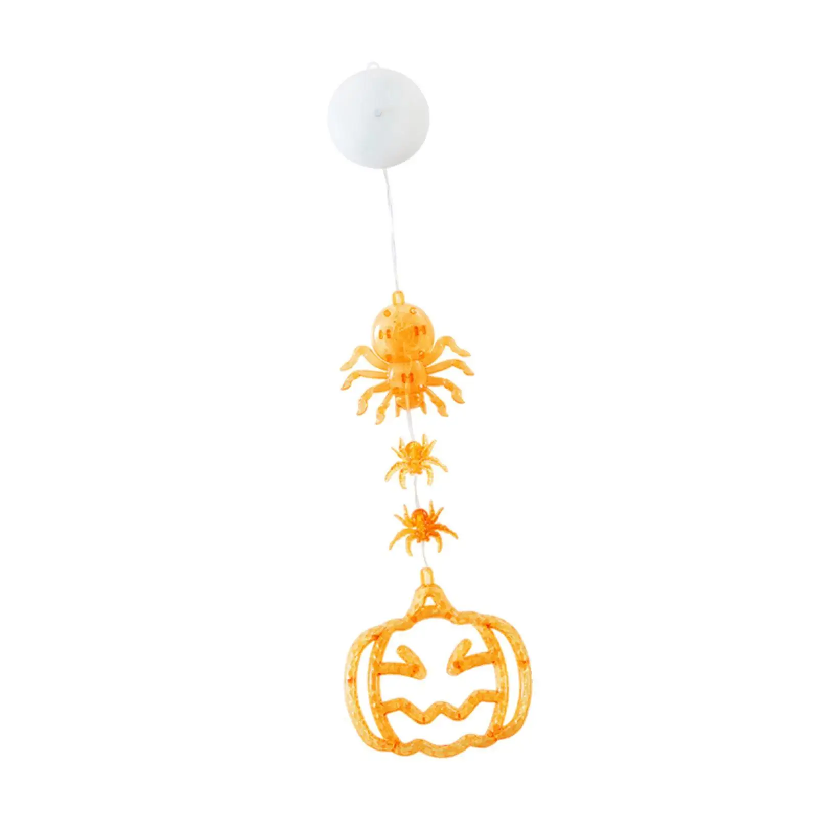 Halloween String Light Decorative with Suction Cups Attractive Easy Installation LED String Lights for Event Indoor Classroom