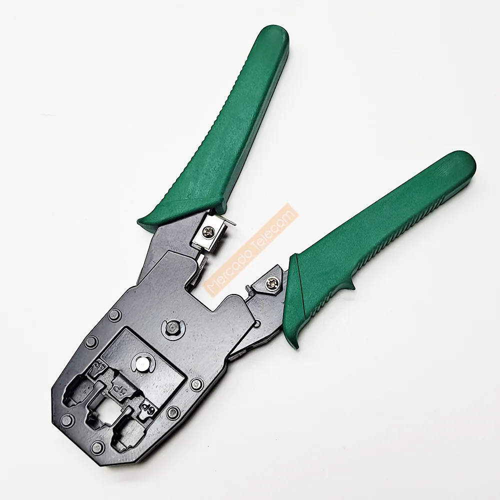 Network Crimp Stripper Cut for RJ 11/RJ45 Telephone Wire Network Cable 4/6/8 Pins Tool Kit