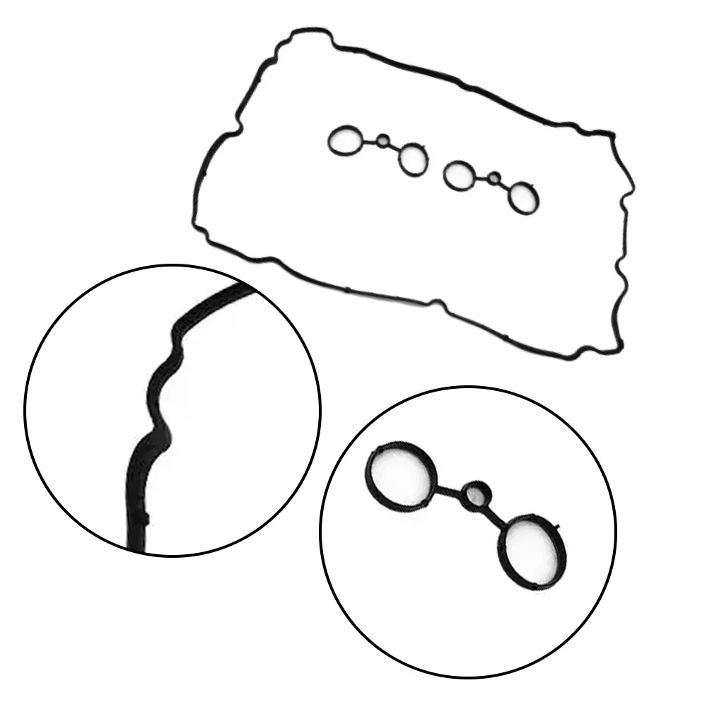 Engine Valve Cover Gasket Kit Rubber 0249E6 for Citroen C4 C5 DS3 DS4 DS5 1.6 THP Engine Peugeot 207 208 308 508 3008 5008
