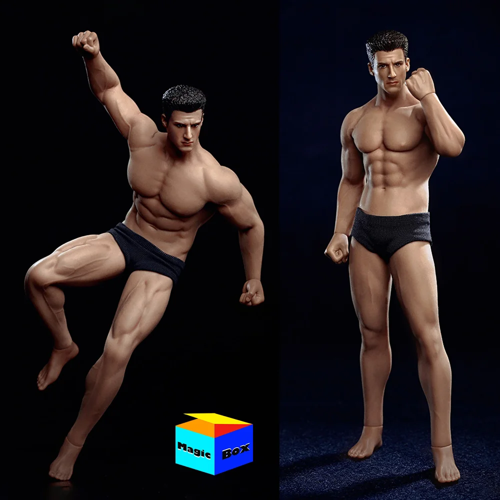 TBLeague TM01A TM02A 1/12 Athlete Boxer Body Super Flexible Seamless Body With Head 6in Male Soldier Combat Muscle Action Figure