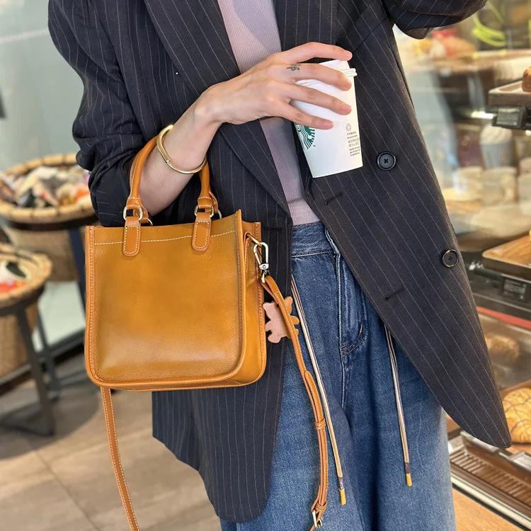 2025 Single Shoulder Crossbody Handbag Women Leather Women Commuter Tote Designer Luxury Bag