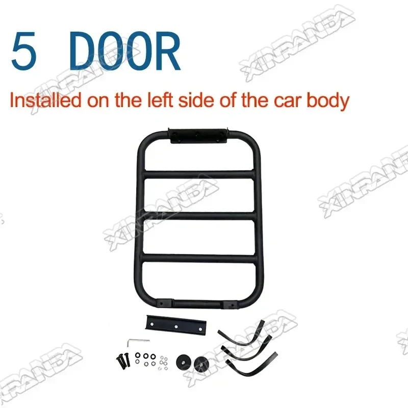 

Car Aluminum Side Ladder Rear Window Extension Climbing Ladder Protective Frames Jimny JB74 jb64 jb64w 2019-2025