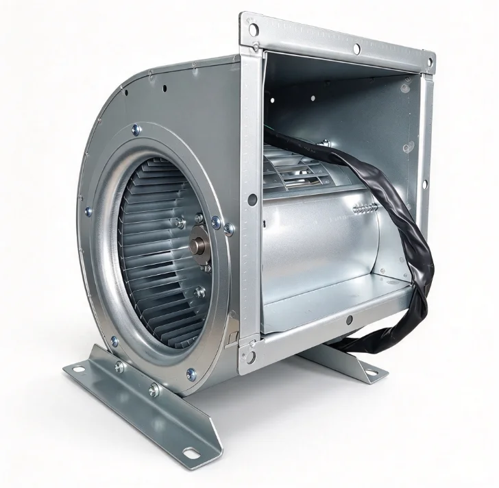 Air Conditioner Fan for SYZ7-7 Centrifugal Blower Multi-blade Inner Rotor Cooling Ventilation HVAC Fan Motor Industrial Exhaust