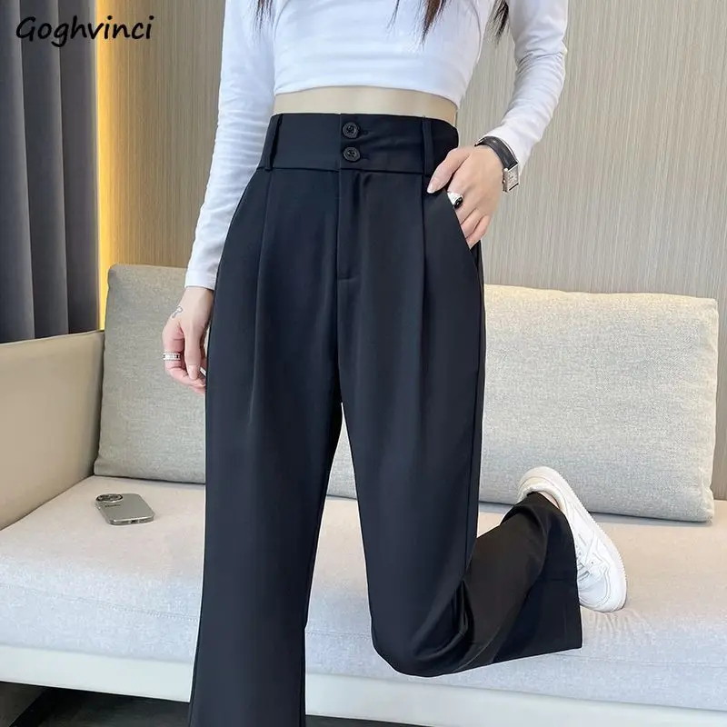 Micro Flare Pants Women Spring New High Waist Skinny Leisure Korean-style Casual New Fashion All-match Cozy Skin Friendly Gentle