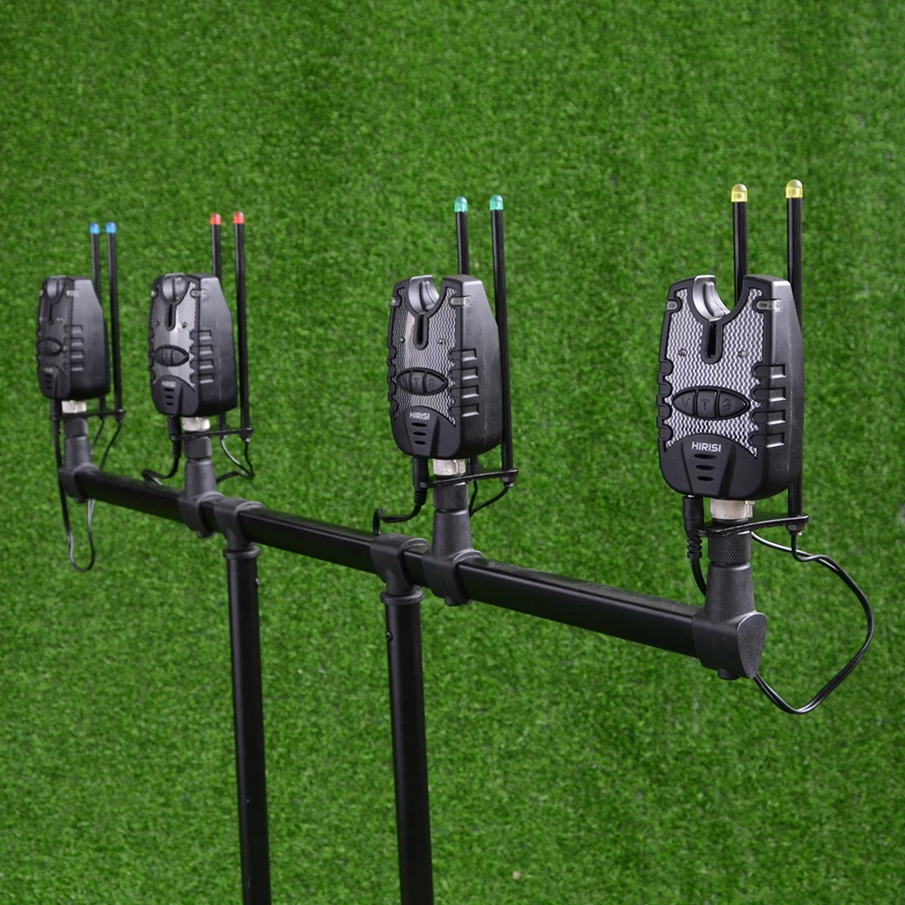 Hirisi Carp Fishing Snag Ear Bar do sygnalizatorów brań z oświetleniem LED 4-kolorowy sprzęt wędkarski