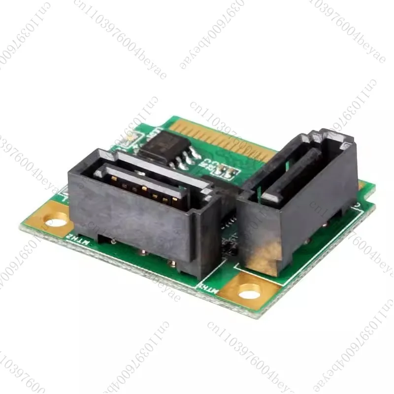 

Mini PCIe to 2-port SATA 3.0 disk array card, hard disk accelerator card, RAID 0/1 backup, 6G expansion card