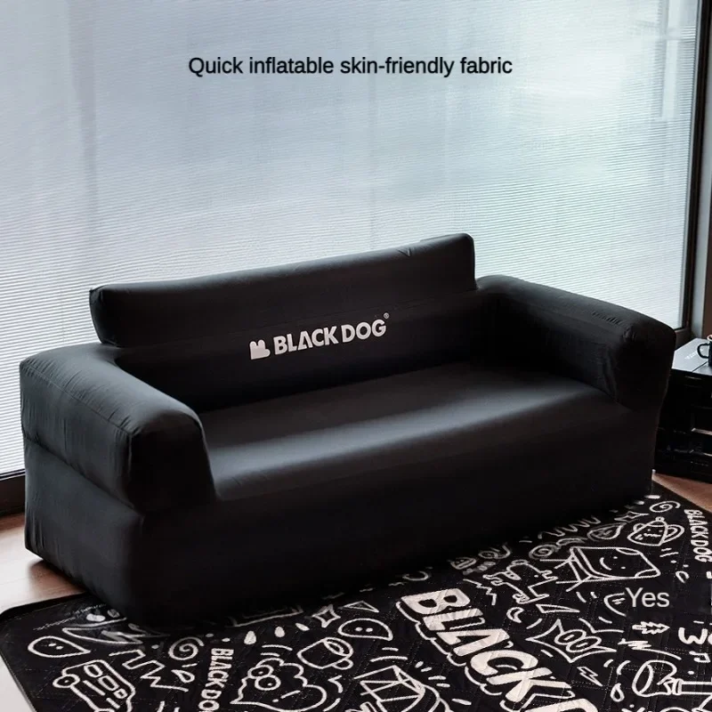 Sofa dmuchana poduszka powietrzna na kemping festiwal muzyczny leniwy łóżko nadmuchiwane przenośny kemping naturalny sprzęt turystyczny