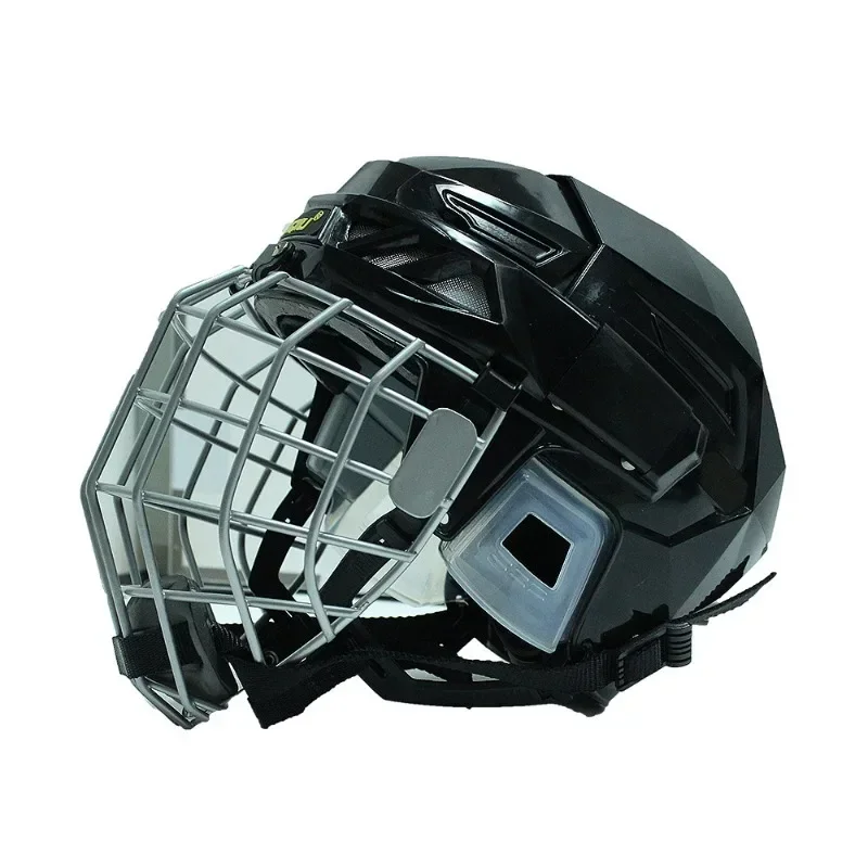 

Hockey helmet Rugby roller skating equipment anti-fall cap Professional ice hockey goalie cap for adults and children