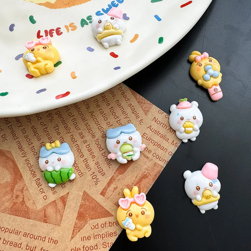 

Милый чехол для телефона Chiikawa Hachiware UsagiDIY, аксессуары для заколки