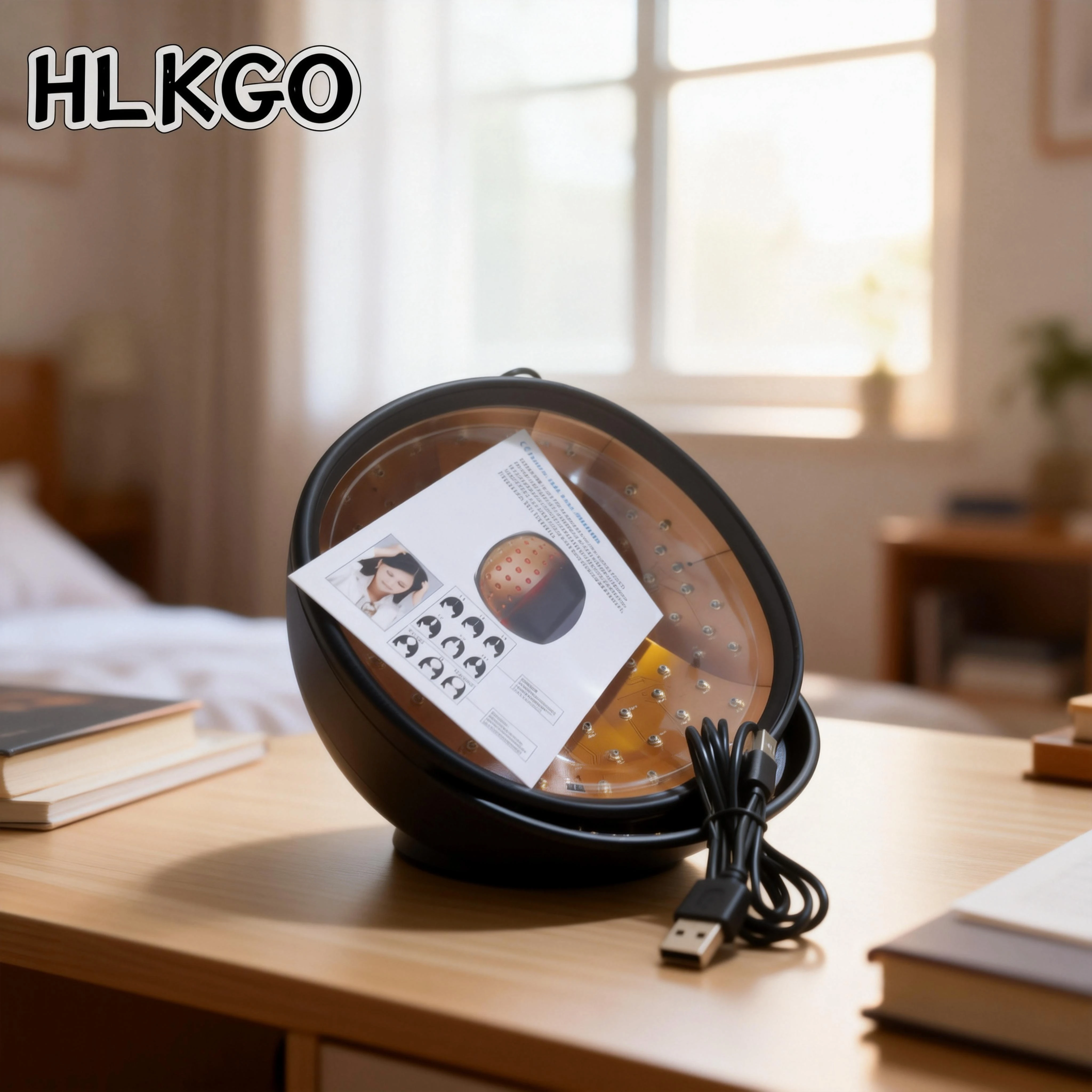 

Шапка для роста волос: лазерный шлем-аппарат для стимуляции роста волос и против их выпадения, устройство для светотерапии, расслабляющая шапка-маска для головы