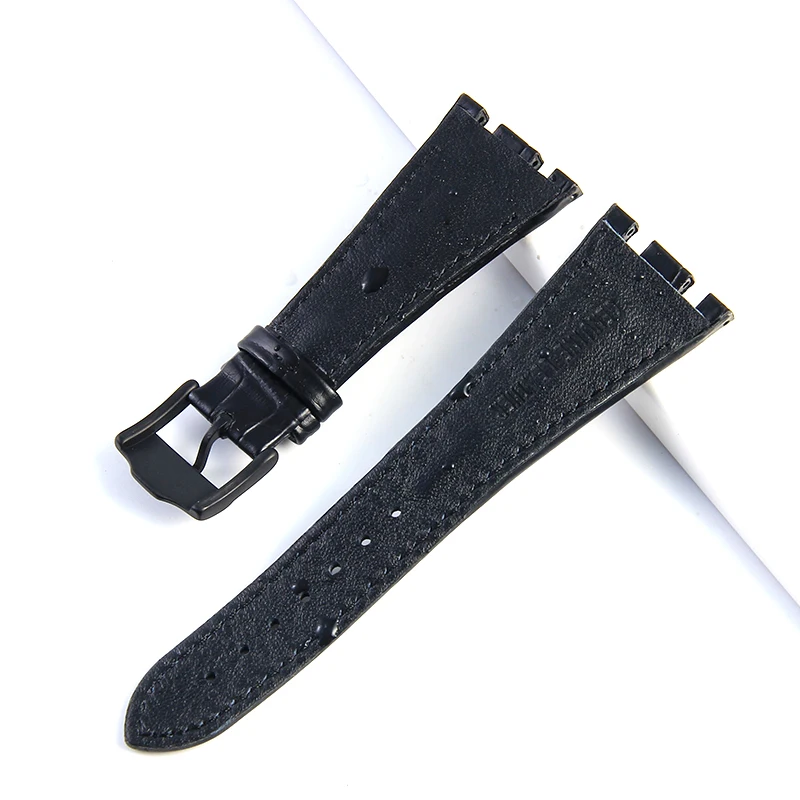 Genuine Leather Watch Strap for Audemars Piguet Royal Oak Offshore Ap15710 15703 26470 26133 Special Interface Watchband 28mm