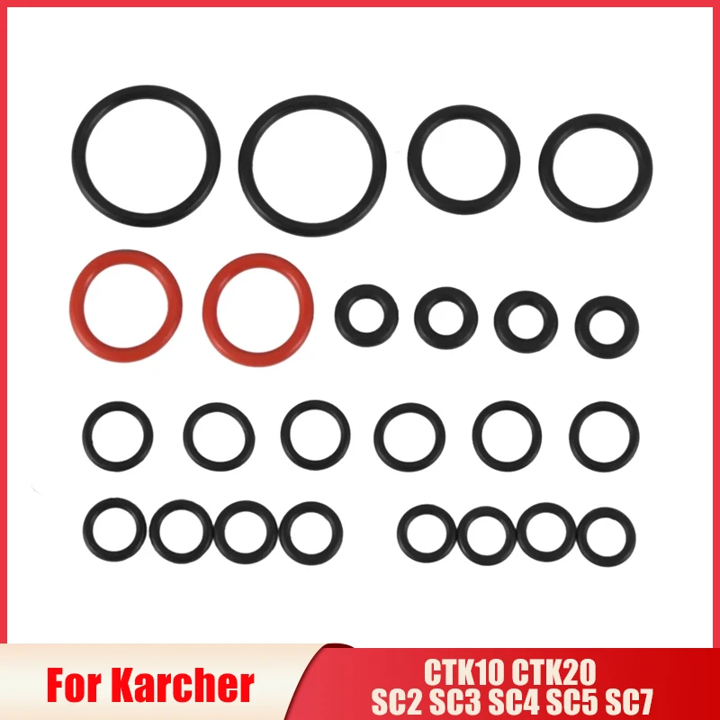 Accessories For Karcher SC2 SC3 SC4 SC5 CTK10 CTK20 Handheld Steam Cleaner Silica Gel O-Ring Sealing Ring Parts Replacement