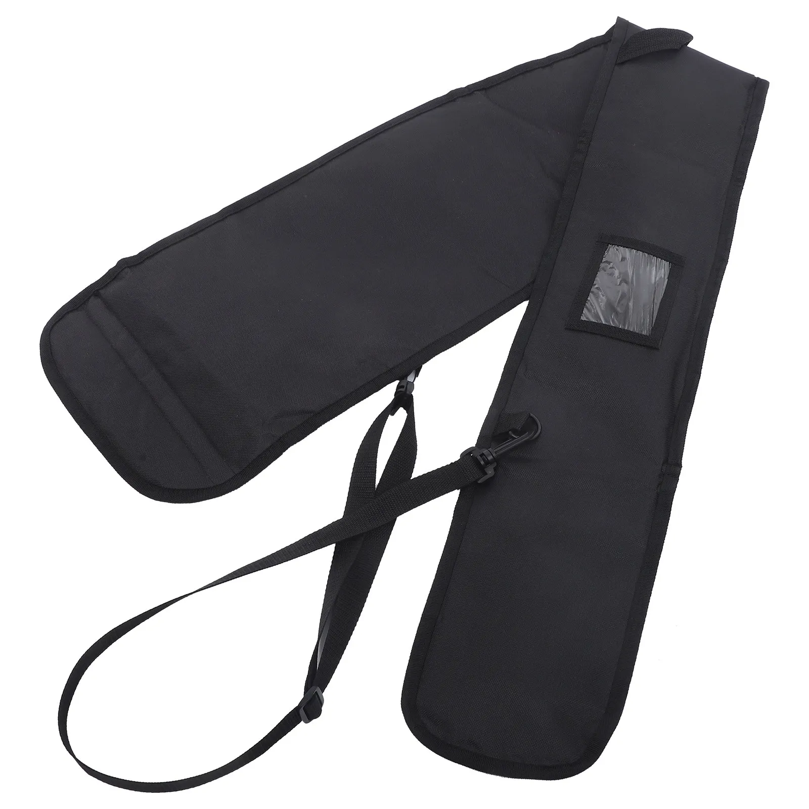 

Black Adjustable Lightweight Foldable Waterproof Paddle Board Bag for Kayak Canoe Oar Storage Outdoor Boating Supply