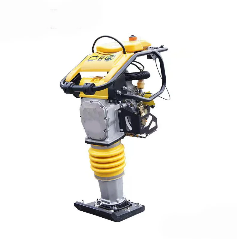 LONGSHUN Road Machinery Manufacturing Vibration Rammer for Road Construction Compaction with Core Motor and Engine Components