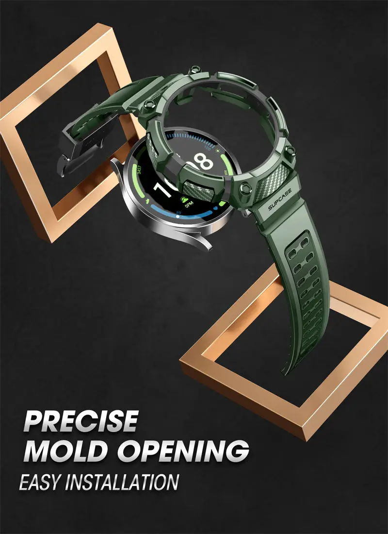 SUPCASE für Samsung Galaxy Watch 5 Pro Hülle 45 mm (2022) UB Pro Robuste Schutzhülle mit Armbändern für Galaxy Watch 5 Pro – Detail 15